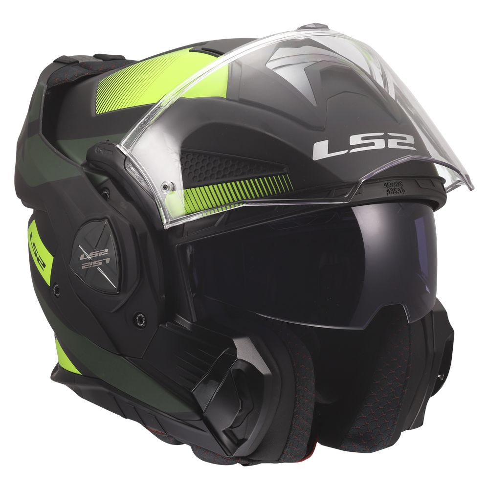LS2 FF901 ADVANT X NOVA, MOTO ĶIVERE, melna dzeltenzaļa LS2 FF901 ADVANT X NOVA, MOTO ĶIVERE, melna dzeltenzaļa - Image 4