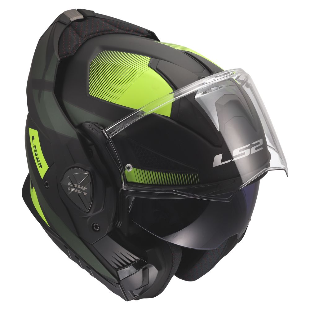 LS2 FF901 ADVANT X NOVA, MOTO ĶIVERE, melna dzeltenzaļa LS2 FF901 ADVANT X NOVA, MOTO ĶIVERE, melna dzeltenzaļa - Image 6