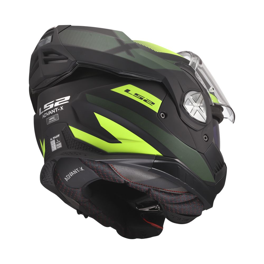 LS2 FF901 ADVANT X NOVA, MOTO ĶIVERE, melna dzeltenzaļa LS2 FF901 ADVANT X NOVA, MOTO ĶIVERE, melna dzeltenzaļa - Image 7
