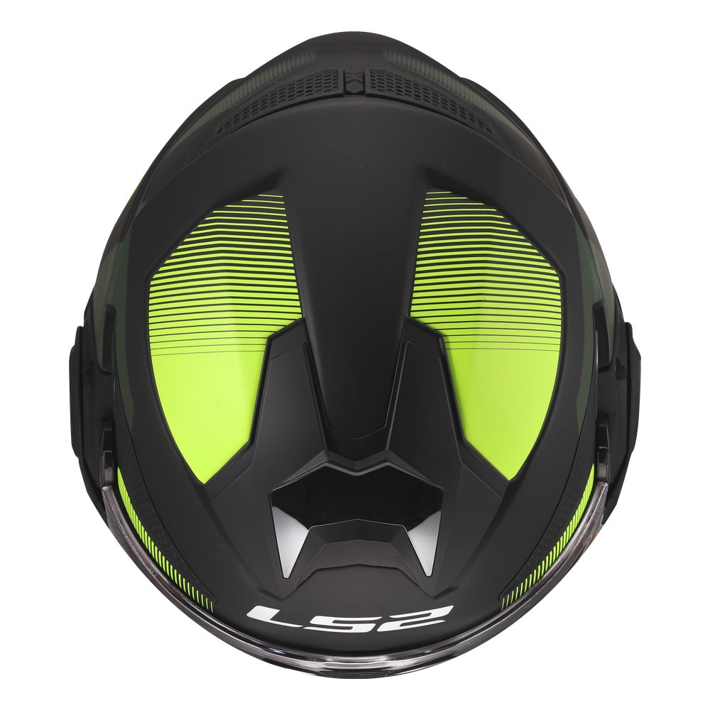 LS2 FF901 ADVANT X NOVA, MOTO ĶIVERE, melna dzeltenzaļa LS2 FF901 ADVANT X NOVA, MOTO ĶIVERE, melna dzeltenzaļa - Image 9
