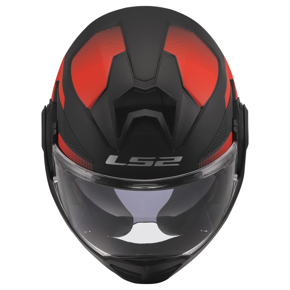 LS2 FF901 ADVANT X NOVA, MOTO ĶIVERE, melna sarkana LS2 FF901 ADVANT X NOVA, MOTO ĶIVERE, melna sarkana - Image 7