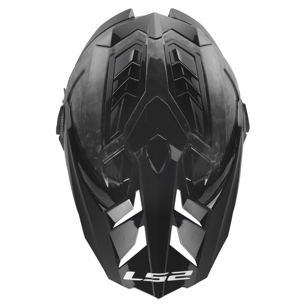 LS2 MX701 EXPLORER C FORGED, MOTO ĶIVERE, spīdīga melna LS2 MX701 EXPLORER C FORGED, MOTO ĶIVERE, spīdīga melna - Image 4