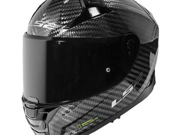 LS2 FF811 VECTOR II CARBON, MOTO ĶIVERE, spīdīga