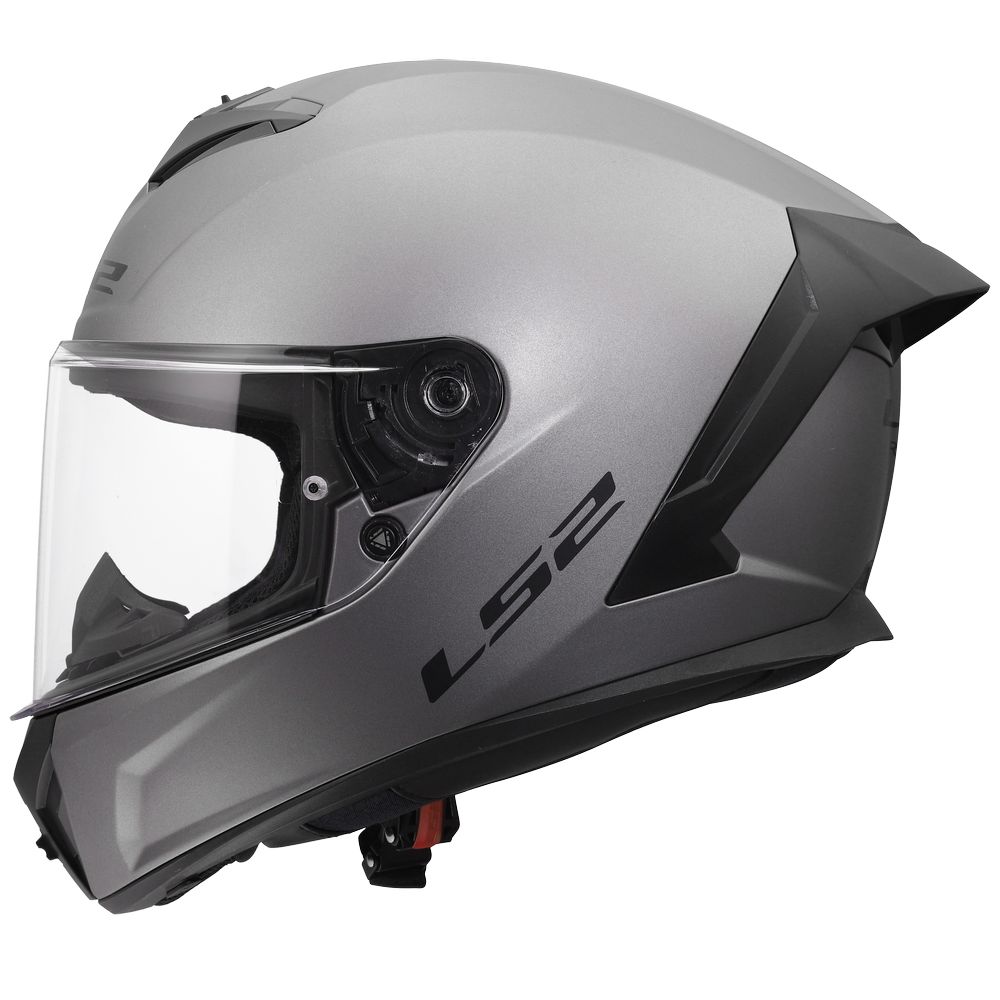 LS2 FF820 RAPID III SOLID, MOTO ĶIVERE, matēta Titanium LS2 FF820 RAPID III SOLID, MOTO ĶIVERE, matēta Titanium - Image 10