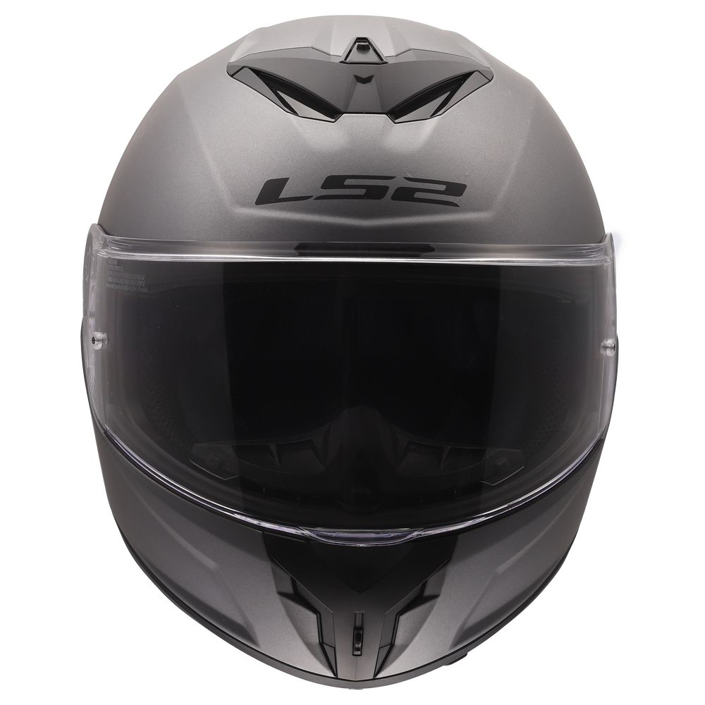 LS2 FF820 RAPID III SOLID, MOTO ĶIVERE, matēta Titanium LS2 FF820 RAPID III SOLID, MOTO ĶIVERE, matēta Titanium - Image 3