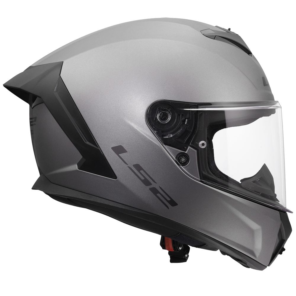 LS2 FF820 RAPID III SOLID, MOTO ĶIVERE, matēta Titanium LS2 FF820 RAPID III SOLID, MOTO ĶIVERE, matēta Titanium - Image 4