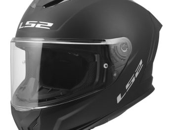 LS2 FF820 RAPID III SOLID, MOTO ĶIVERE, melna matēta