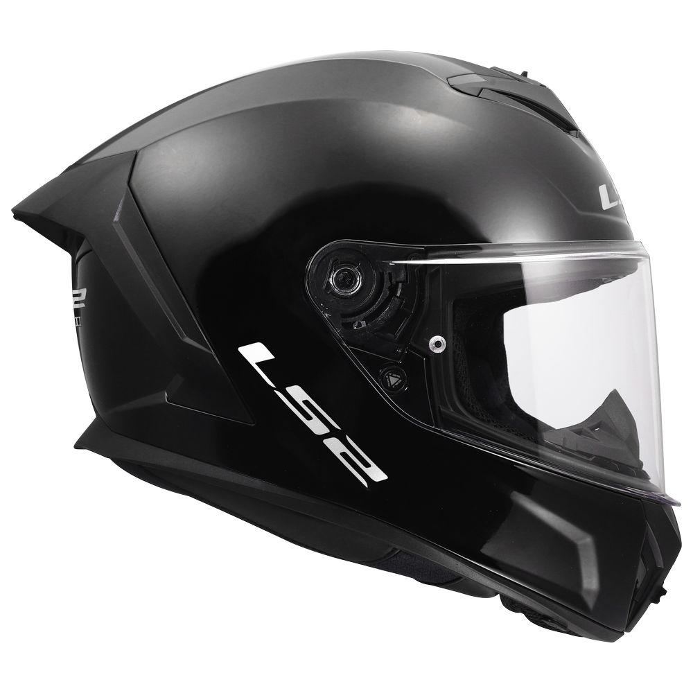 LS2 FF820 RAPID III SOLID, MOTO ĶIVERE, melna spīdīga LS2 FF820 RAPID III SOLID, MOTO ĶIVERE, melna spīdīga - Image 2