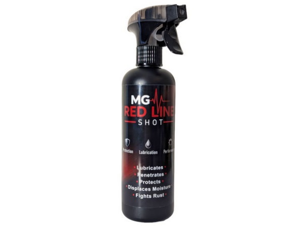 MG Red Line SHOT 500ml + izsmidzinātājs MG Red Line SHOT 500ml + izsmidzinātājs