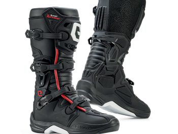 Eleveit X Privilege moto zābaki - melni