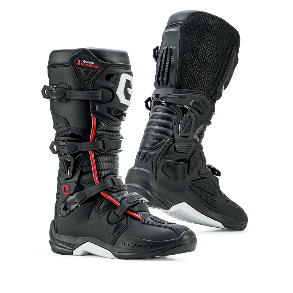 Eleveit X Privilege moto zābaki - melni Eleveit X Privilege moto zābaki - melni