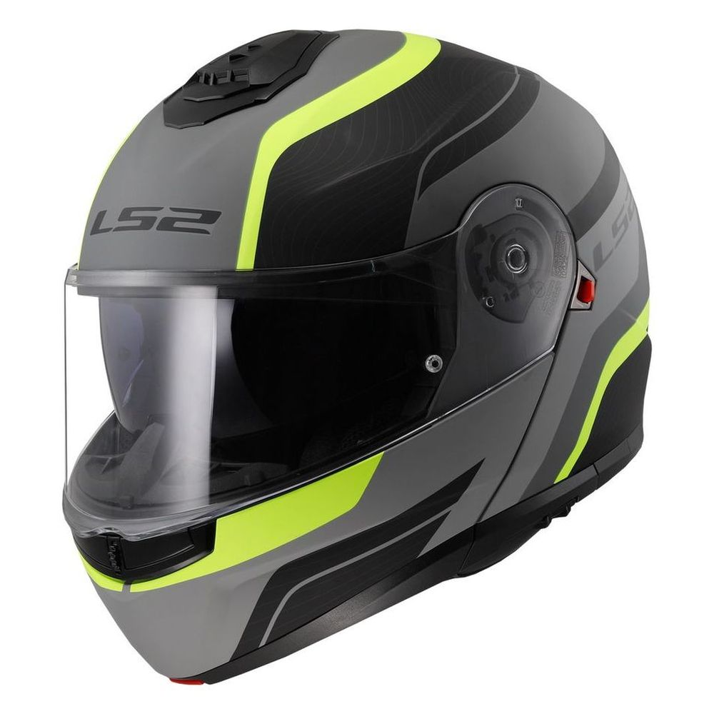 LS2 FF908 STROBE II MONZA, MOTO ĶIVERE, melna matēta H-V dzeltena LS2 FF908 STROBE II MONZA, MOTO ĶIVERE, melna matēta H-V dzeltena - Image 7