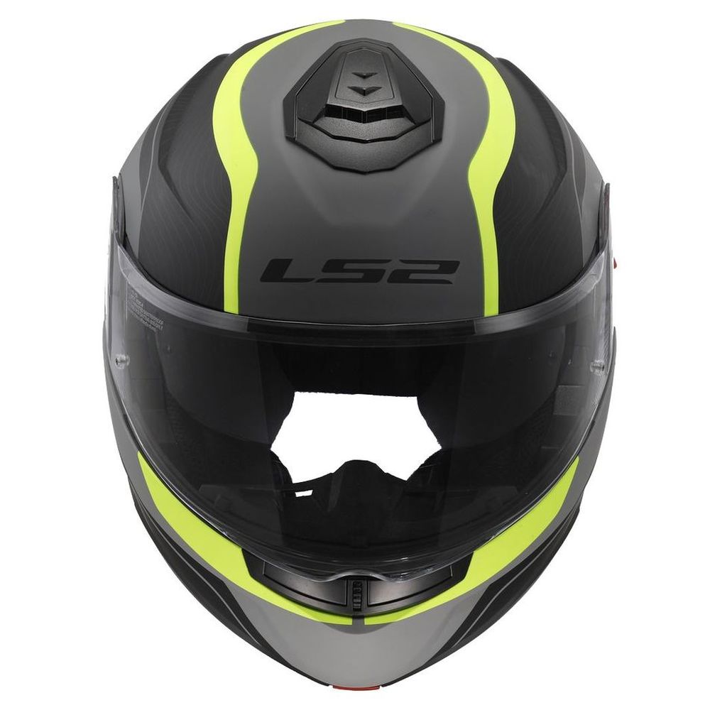 LS2 FF908 STROBE II MONZA, MOTO ĶIVERE, melna matēta H-V dzeltena LS2 FF908 STROBE II MONZA, MOTO ĶIVERE, melna matēta H-V dzeltena - Image 10