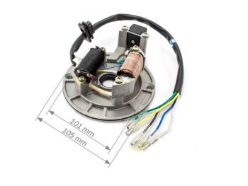 Statora ģeneratora rotors priekš ATV110/125 2 spoles, 5 vadi