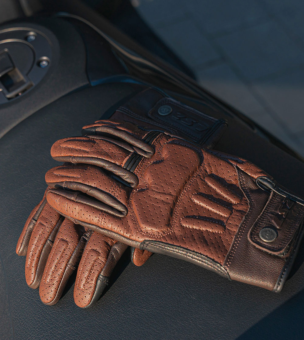 LS2 Rust vīriešu moto cimdi - brūni LS2 Rust vīriešu moto cimdi - brūni - Image 3