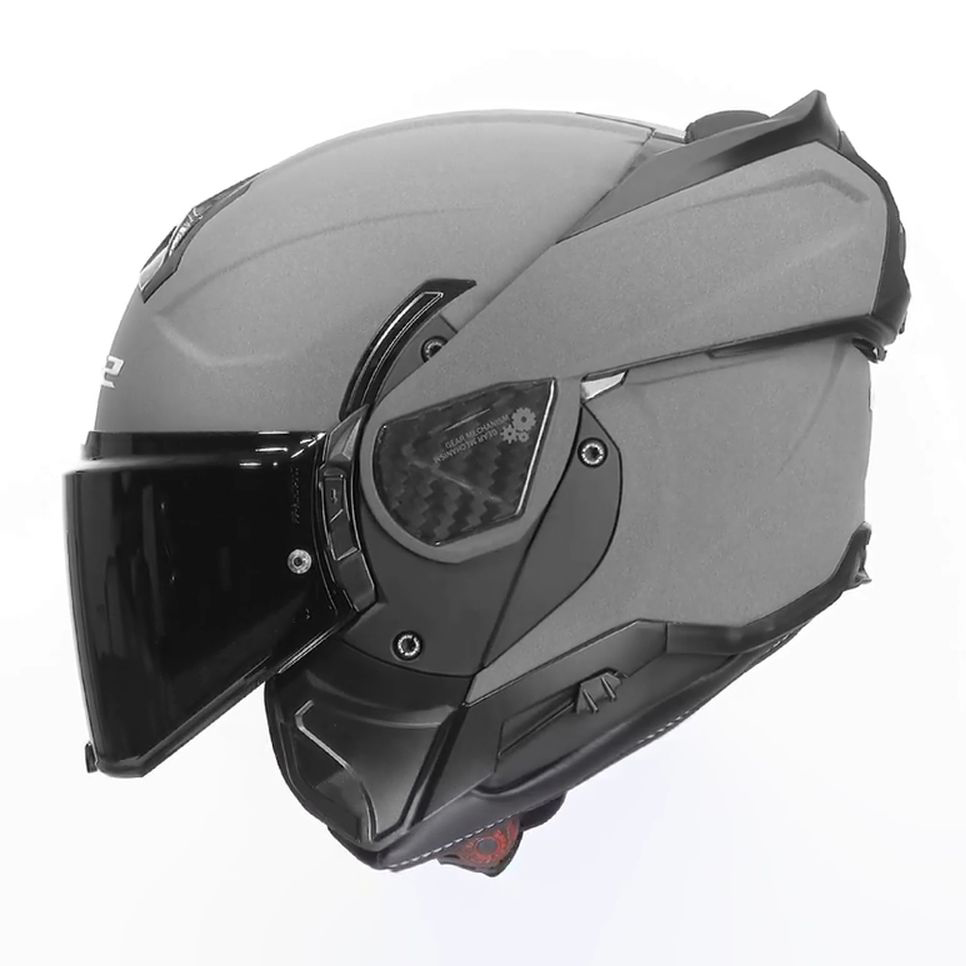 LS2 FF910 ADVANT II SOLID, MOTO ĶIVERE, tumši pelēka (concrete) LS2 FF910 ADVANT II SOLID, MOTO ĶIVERE, tumši pelēka (concrete) - Image 2