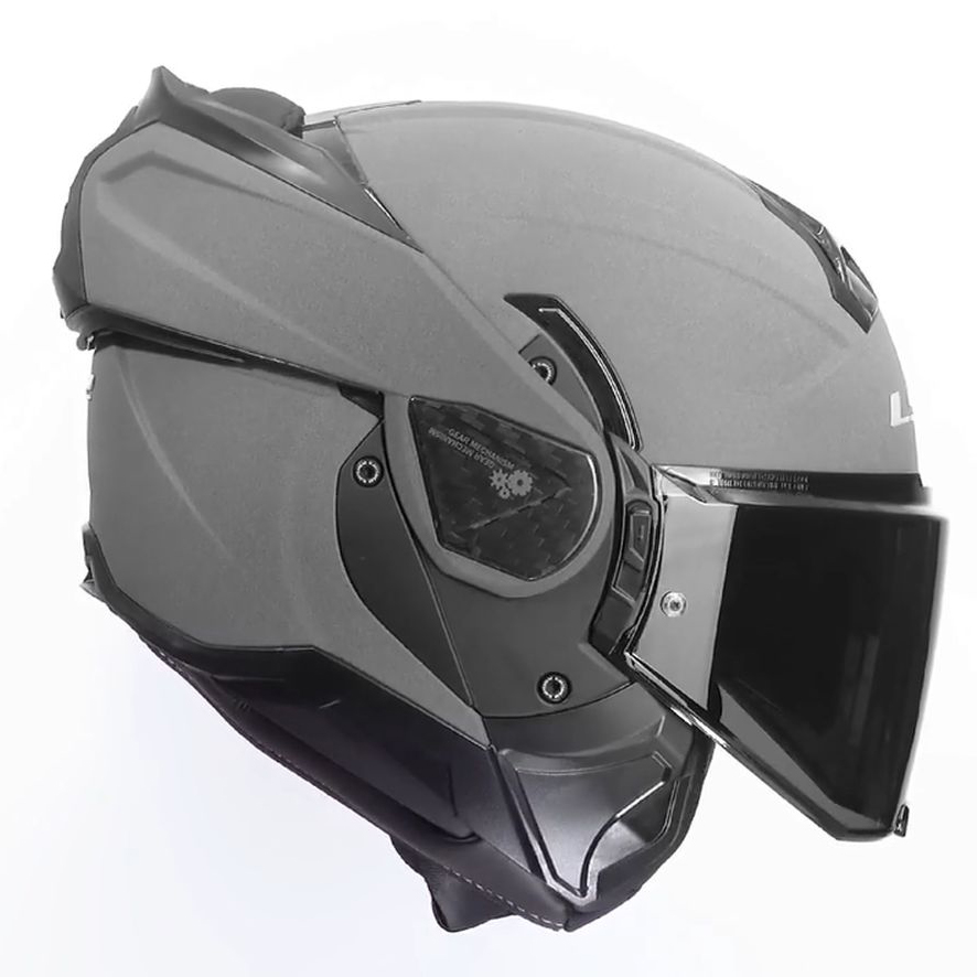 LS2 FF910 ADVANT II SOLID, MOTO ĶIVERE, tumši pelēka (concrete) LS2 FF910 ADVANT II SOLID, MOTO ĶIVERE, tumši pelēka (concrete) - Image 6