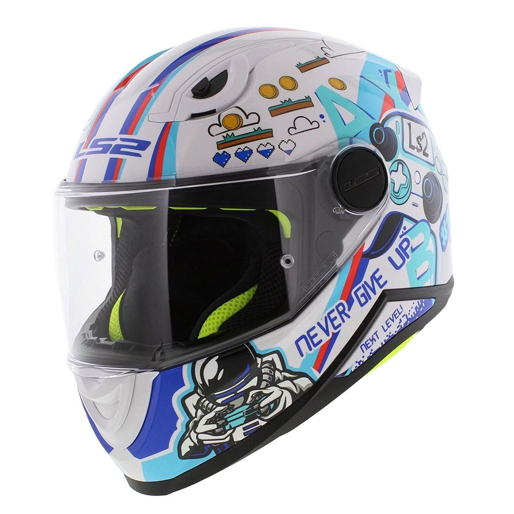 LS2 FF812 KID NEXT LEVEL Bērnu, MOTO ĶIVERE, balta LS2 FF812 KID NEXT LEVEL Bērnu, MOTO ĶIVERE, balta