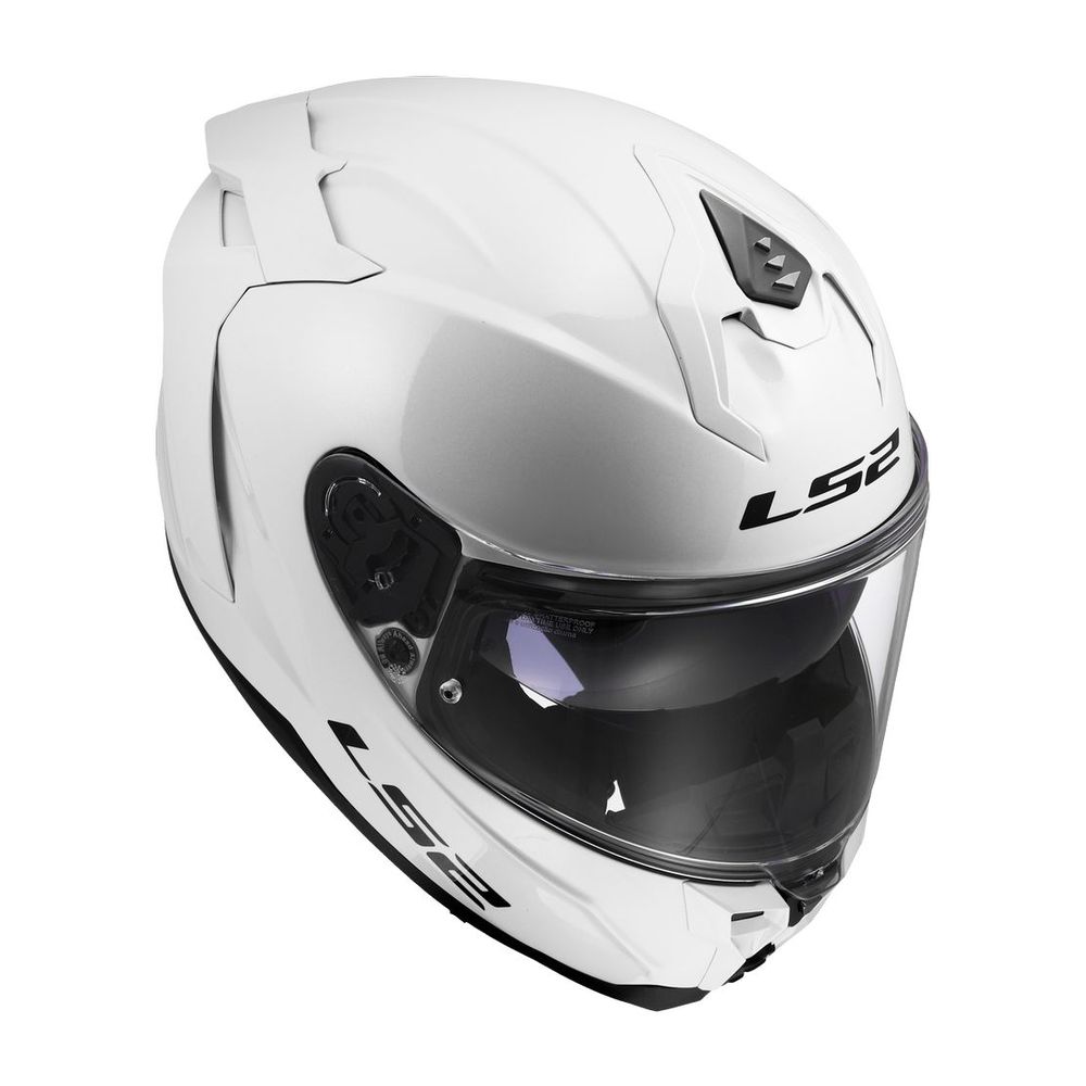 LS2 FF817 CHALLENGER II SOLID, MOTO ĶIVERE, balta spīdīga LS2 FF817 CHALLENGER II SOLID, MOTO ĶIVERE, balta spīdīga - Image 10