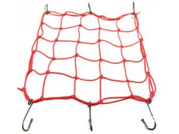 MOTO BAGĀŽNIEKA SIETS Sarkans 110*120cm (55*60cm) AB3784