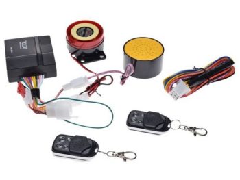 Signalizācijas komplekts motocikliem un motorolleriem + skaļrunis Poļu valoda