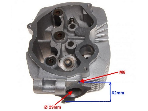 Cilindra galvas komplekts priekš 125cc LONCIN 4T Cilindra galvas komplekts priekš 125cc LONCIN 4T - Image 3