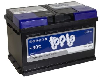 Akumulators 75AH 720A 12V TOPLA TOP