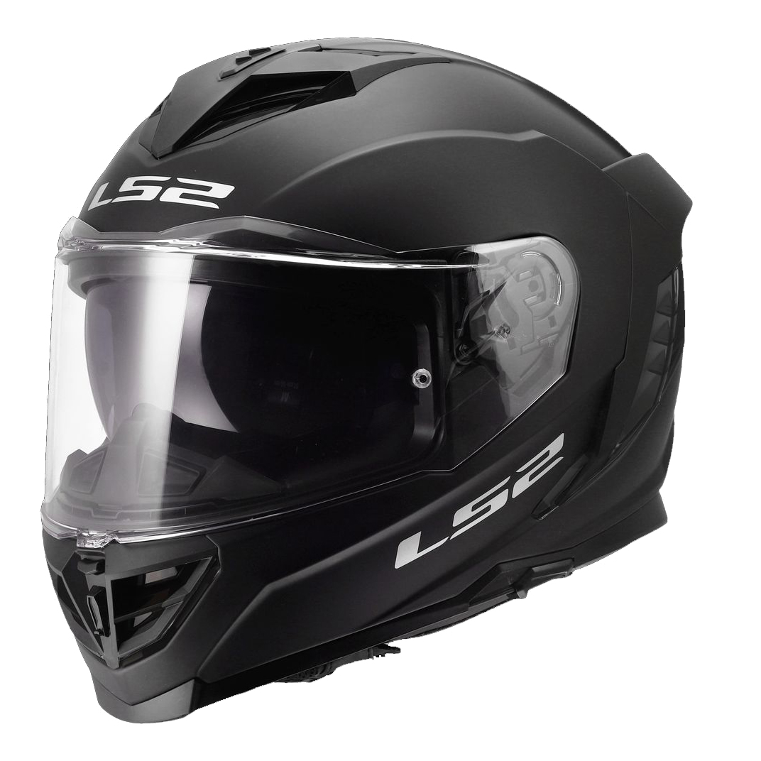 LS2 FF818 STORM III SOLID, MOTO ĶIVERE, melna matēta LS2 FF818 STORM III SOLID, MOTO ĶIVERE, melna matēta