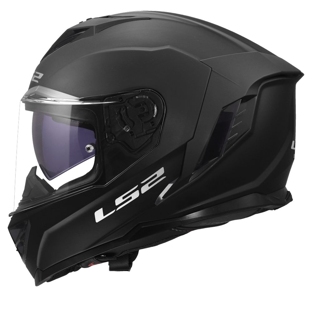 LS2 FF818 STORM III SOLID, MOTO ĶIVERE, melna matēta LS2 FF818 STORM III SOLID, MOTO ĶIVERE, melna matēta - Image 2