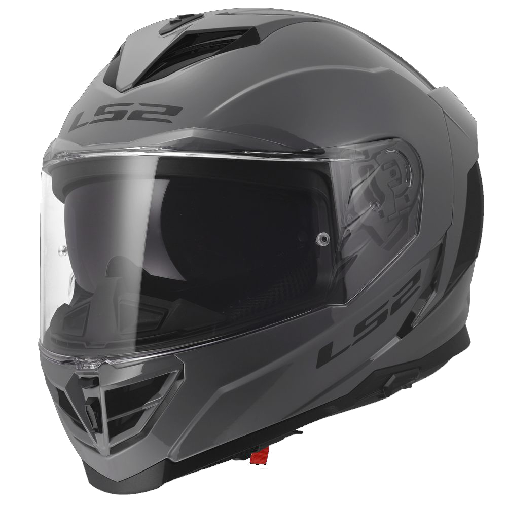 LS2 FF818 STORM III SOLID, MOTO ĶIVERE, pelēka Nardo LS2 FF818 STORM III SOLID, MOTO ĶIVERE, pelēka Nardo - Image 2