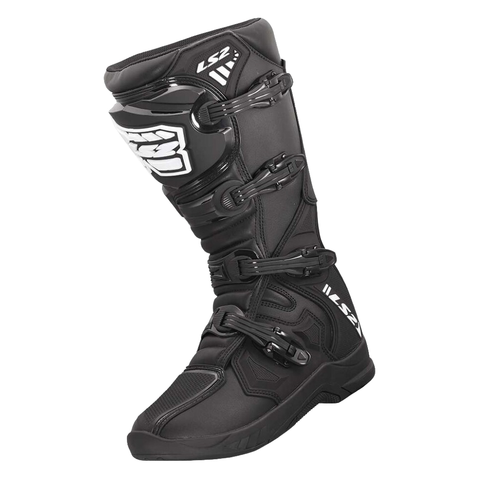LS2 Raptor vīriešu off-road zābaki - melni LS2 Raptor vīriešu off-road zābaki - melni