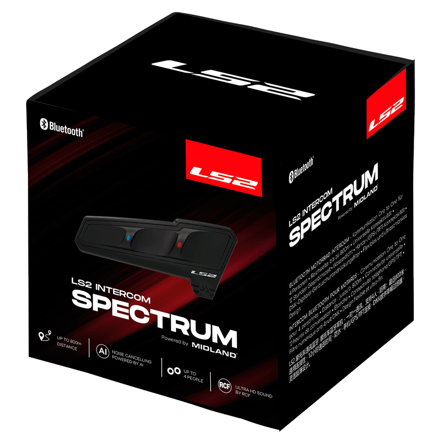 LS2 SPECTRUM Bluetooth sakaru sistēma INTERCOM LS2 SPECTRUM Bluetooth sakaru sistēma INTERCOM - Image 4