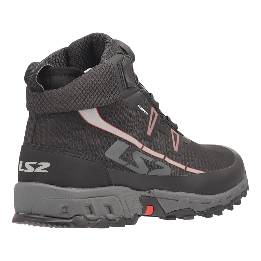 LS2 Trekker Waterproof moto zābaki - melni LS2 Trekker Waterproof moto zābaki - melni - Image 4