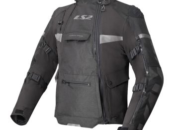 LS2 X-MASTER vīriešu moto jaka - melna