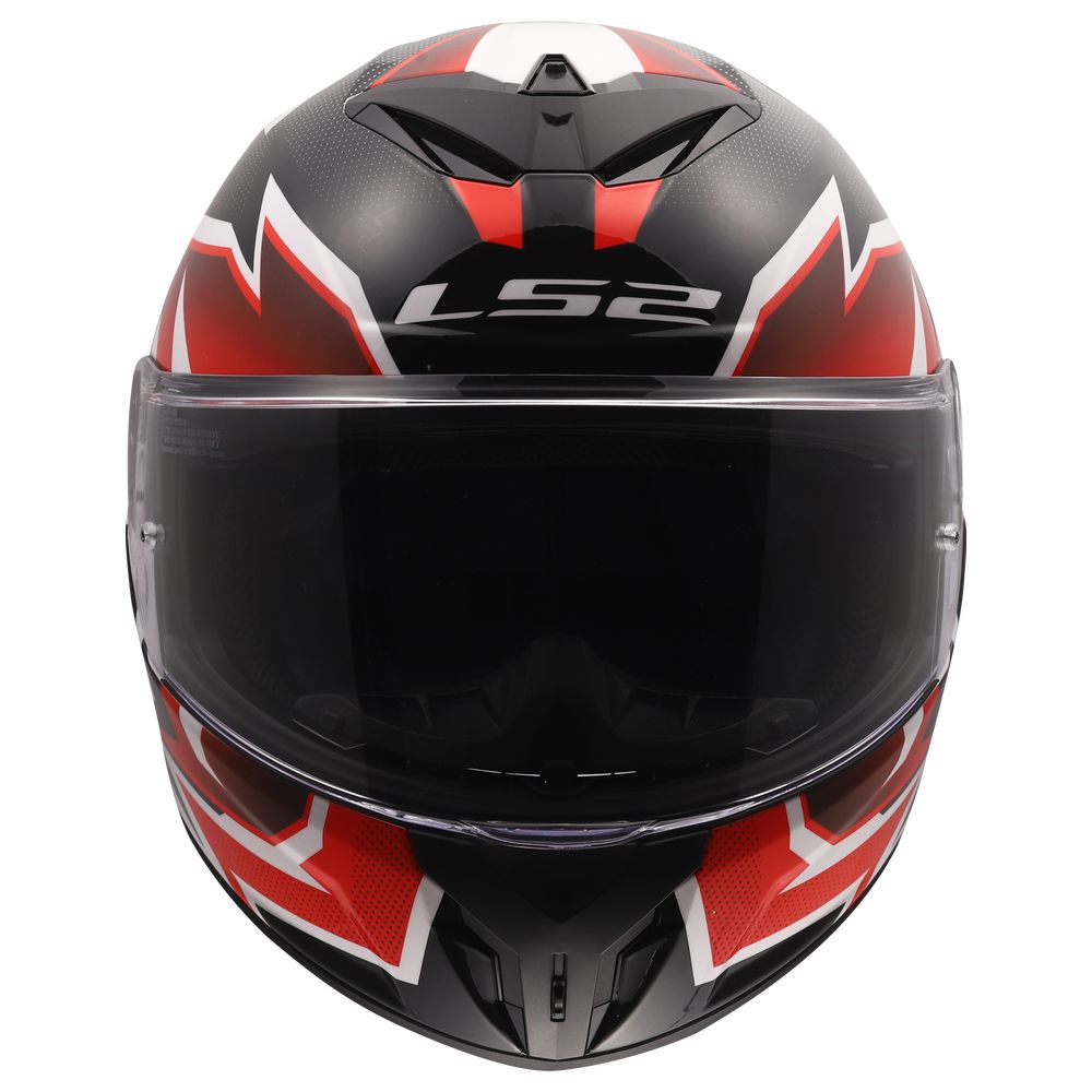 LS2 FF820 RAPID III XTREM, MOTO ĶIVERE, balta, melna, sarkana LS2 FF820 RAPID III XTREM, MOTO ĶIVERE, balta, melna, sarkana - Image 7