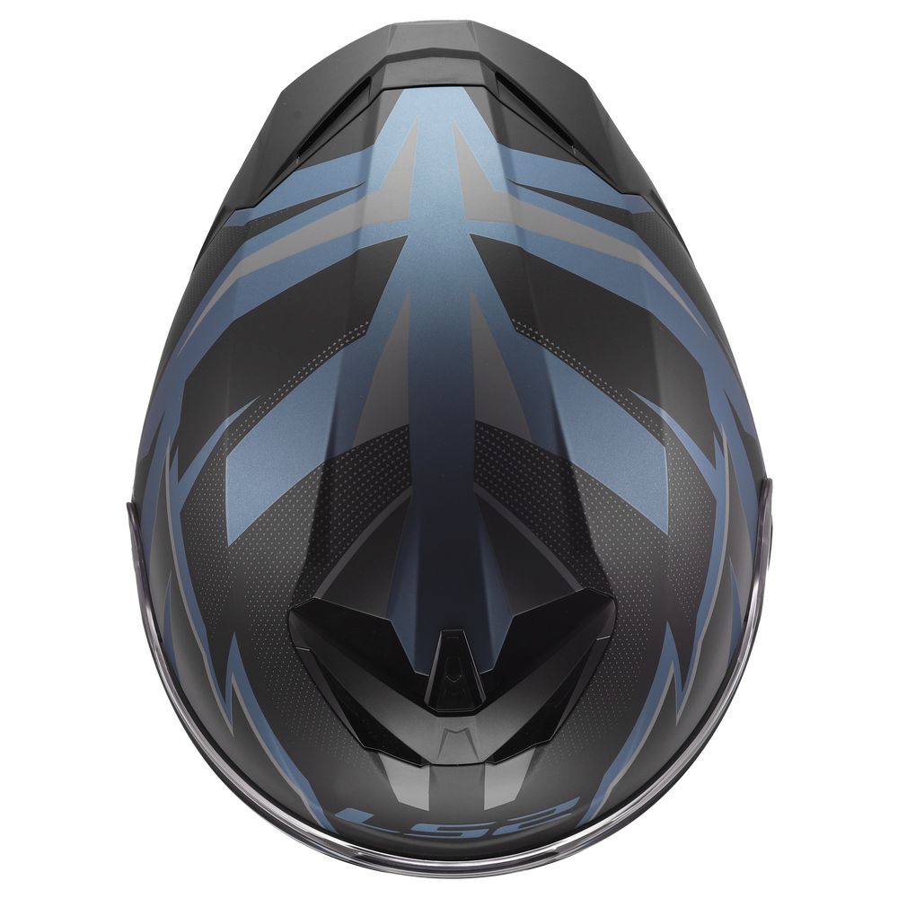 LS2 FF820 RAPID III XTREM, MOTO ĶIVERE, melna, zila LS2 FF820 RAPID III XTREM, MOTO ĶIVERE, melna, zila - Image 5