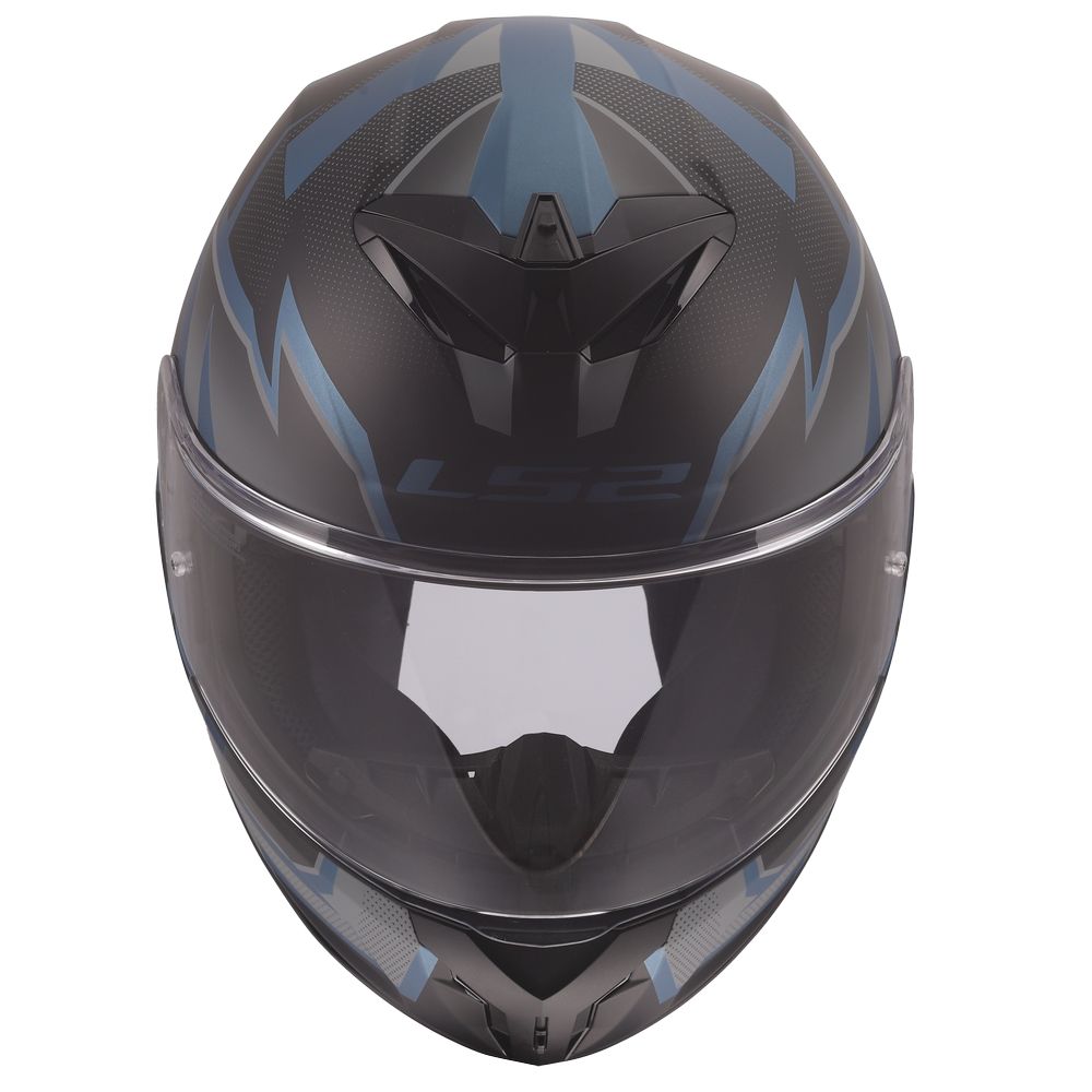LS2 FF820 RAPID III XTREM, MOTO ĶIVERE, melna, zila LS2 FF820 RAPID III XTREM, MOTO ĶIVERE, melna, zila - Image 6