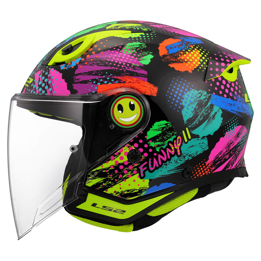 LS2 OF622 FUNNY II JOY bērnu, MOTO ĶIVERE, LS2 OF622 FUNNY II JOY bērnu, MOTO ĶIVERE, - Image 2
