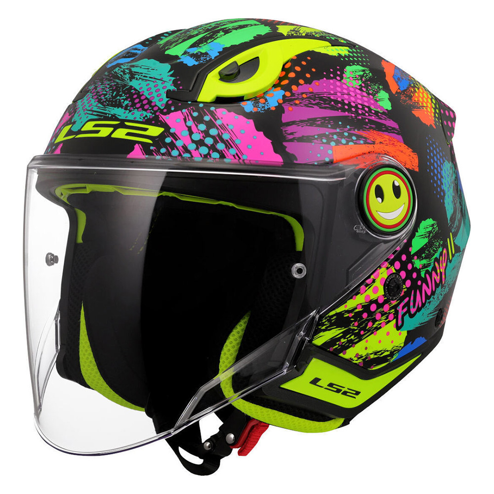 LS2 OF622 FUNNY II JOY bērnu, MOTO ĶIVERE, LS2 OF622 FUNNY II JOY bērnu, MOTO ĶIVERE,