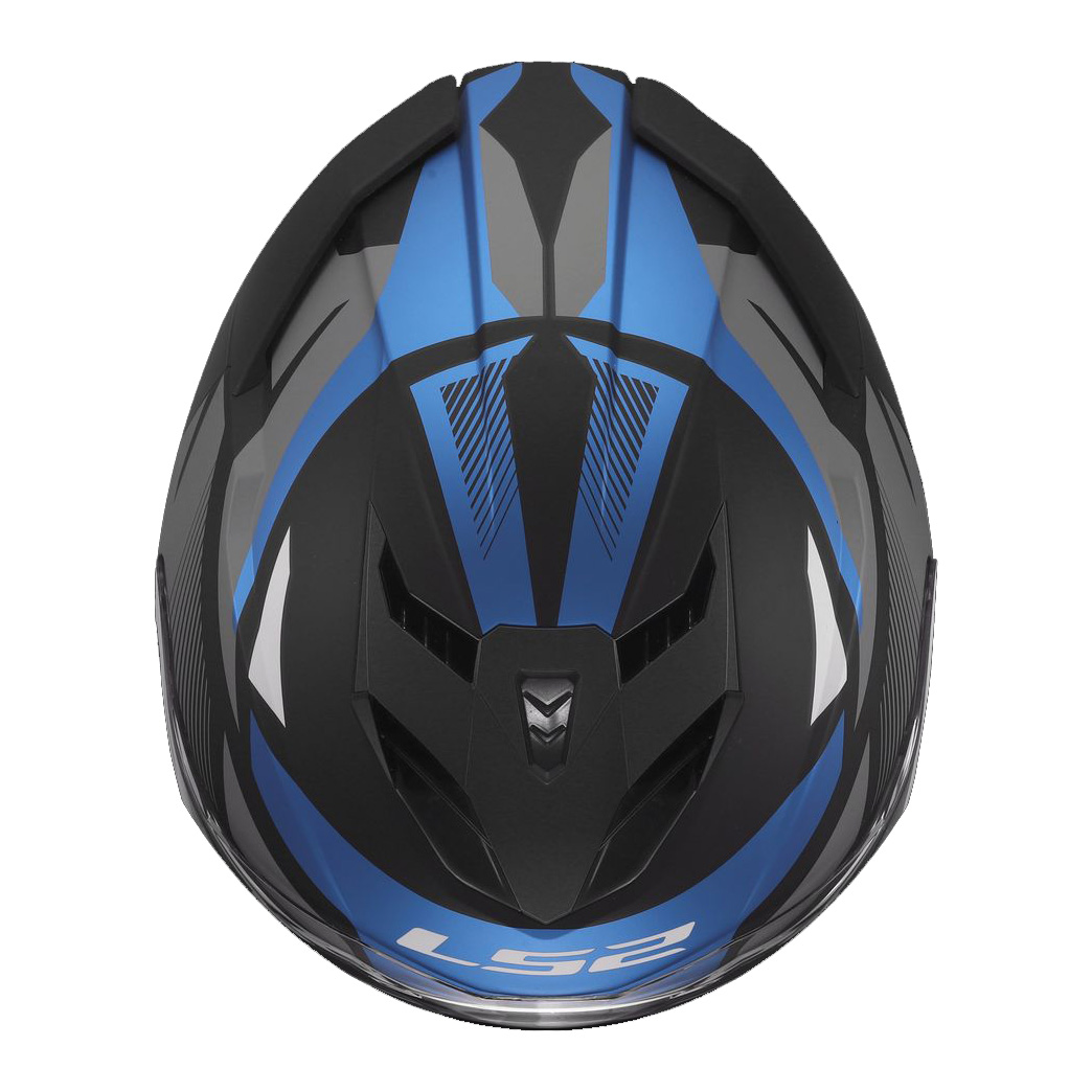 LS2 FF818 STORM III KOMAI, MOTO ĶIVERE, melna, zila LS2 FF818 STORM III KOMAI, MOTO ĶIVERE, melna, zila - Image 9