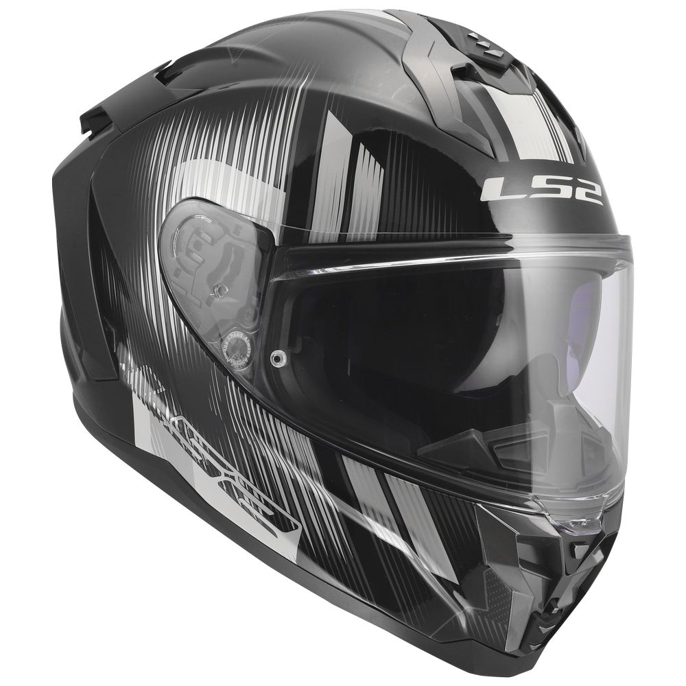 LS2 FF817 CHALLENGER II NITRO, MOTO ĶIVERE, melna, pelēka LS2 FF817 CHALLENGER II NITRO, MOTO ĶIVERE, melna, pelēka - Image 7