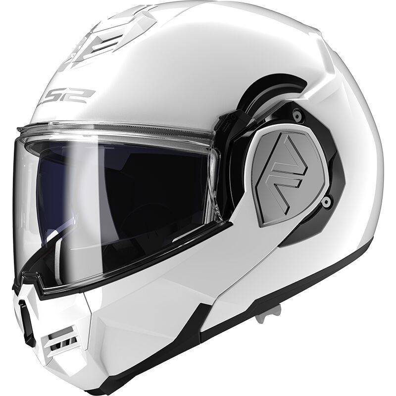LS2 FF906 ADVANT SOLID, MOTO ĶIVERE, - balta LS2 FF906 ADVANT SOLID, MOTO ĶIVERE, - balta - Image 2
