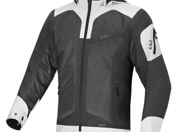 LS2 BOLTON AIR vīriešu moto jaka - zaļa, pelēka
