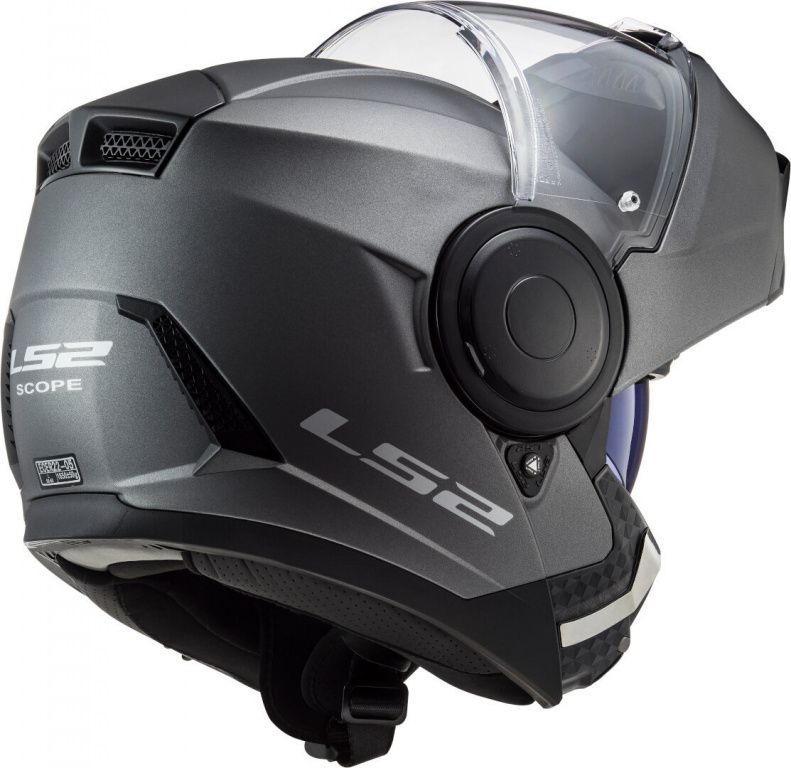 LS2 FF902 SCOPE NARDO, MOTO ĶIVERE, pelēka LS2 FF902 SCOPE NARDO, MOTO ĶIVERE, pelēka - Image 2