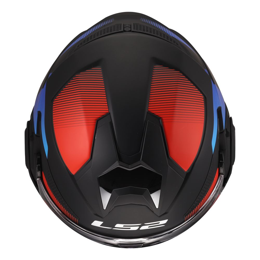 LS2 FF901 ADVANT X NOVA, MOTO ĶIVERE, melna, sarkana, zila LS2 FF901 ADVANT X NOVA, MOTO ĶIVERE, melna, sarkana, zila - Image 10