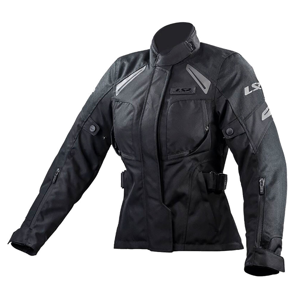 LS2 Phase Lady sieviešu moto jaka melna LS2 Phase Lady sieviešu moto jaka melna