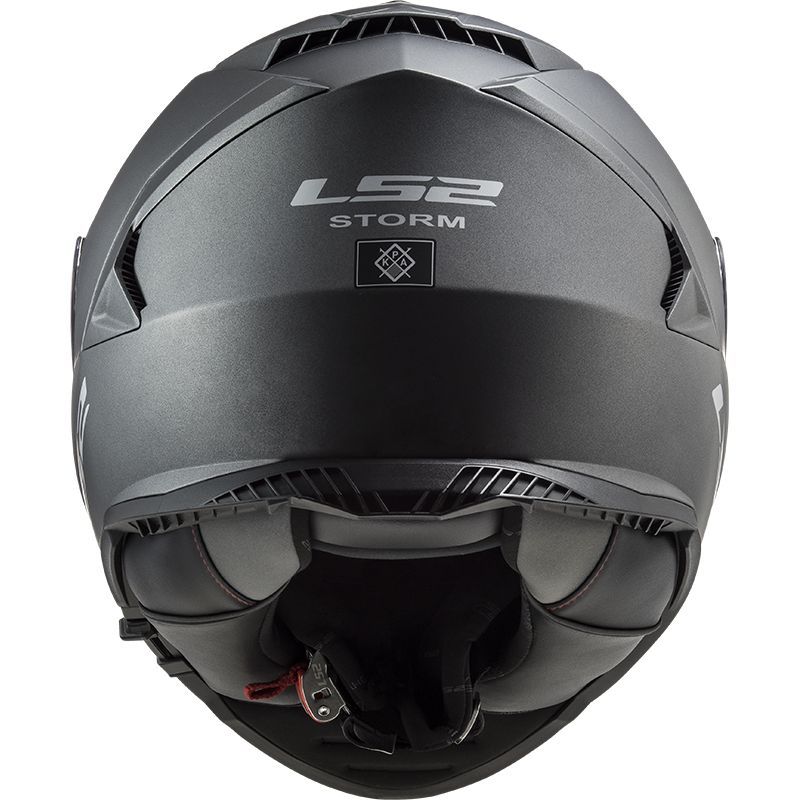 LS2 FF800 STORM SOLID, MOTO ĶIVERE, matēta titāna LS2 FF800 STORM SOLID, MOTO ĶIVERE, matēta titāna - Image 2