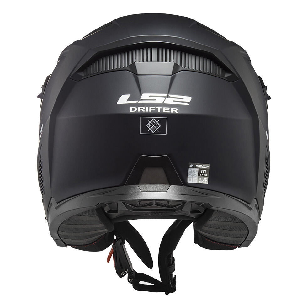 LS2 OF606 DRIFTER SOLID, MOTO ĶIVERE, melna matēta LS2 OF606 DRIFTER SOLID, MOTO ĶIVERE, melna matēta - Image 4
