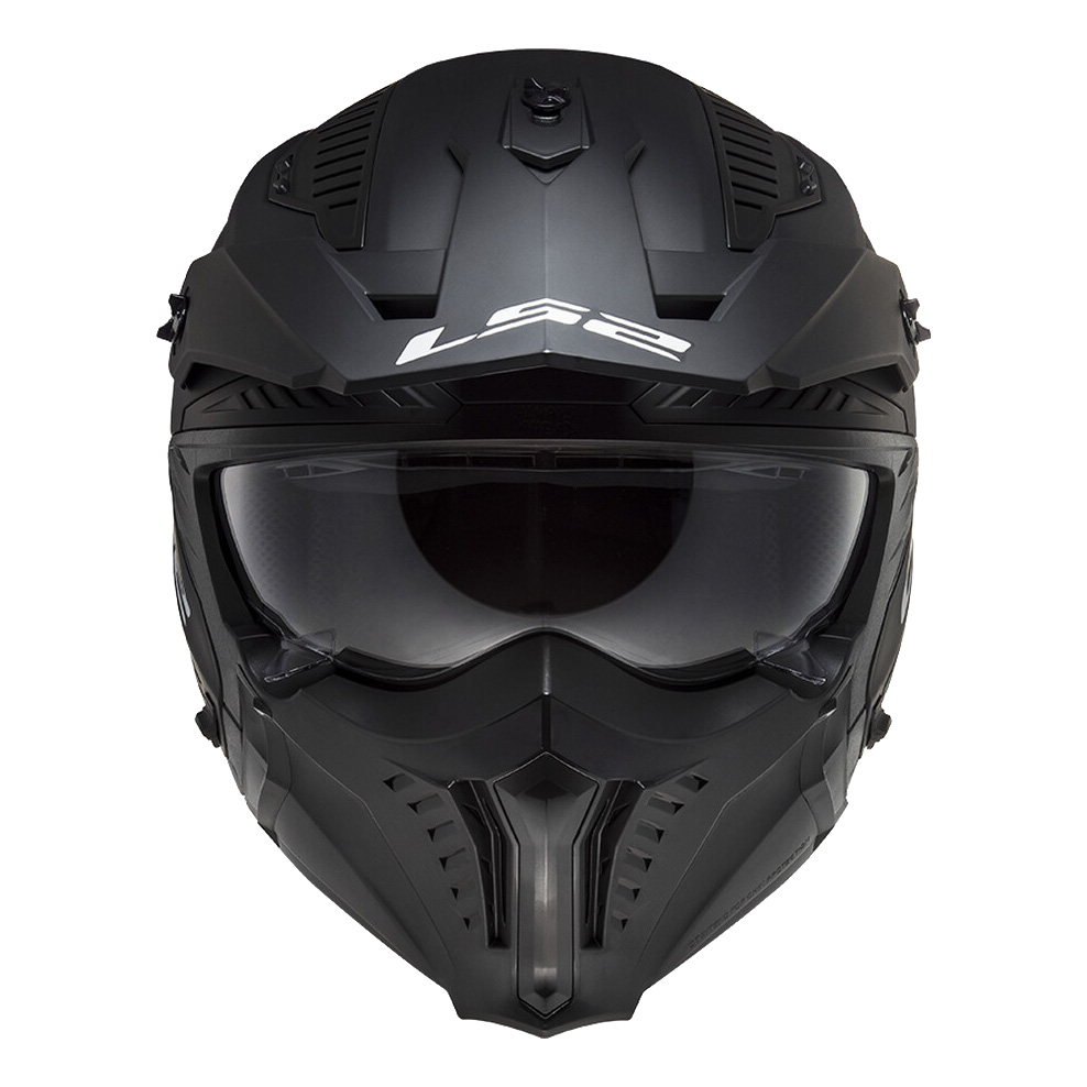 LS2 OF606 DRIFTER SOLID, MOTO ĶIVERE, melna matēta LS2 OF606 DRIFTER SOLID, MOTO ĶIVERE, melna matēta - Image 3