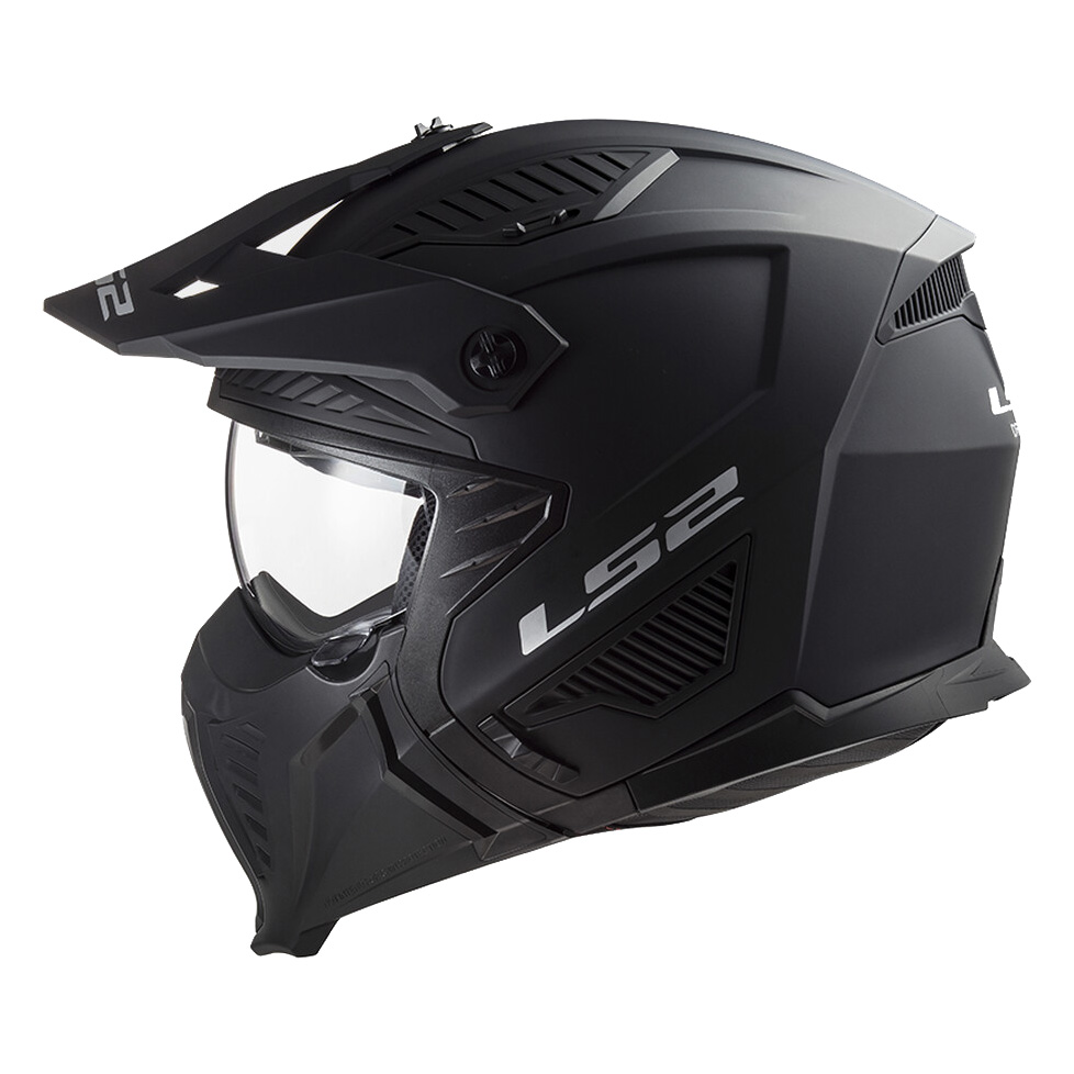 LS2 OF606 DRIFTER SOLID, MOTO ĶIVERE, melna matēta LS2 OF606 DRIFTER SOLID, MOTO ĶIVERE, melna matēta - Image 5